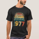 Buscar 1977 hombre camisetas Mujeres