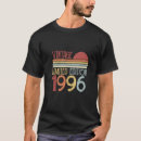 Buscar cumpleaños 1996 camisetas Retro