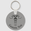Buscar símbolo médico llaveros Caduceus