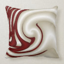 Buscar fractal espiral cojines Rojo
