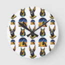 Buscar dioses egipcios relojes de pared Anubis