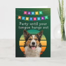 Buscar perros divertidos tarjetas Papá