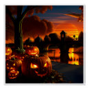 Buscar árbol de halloween posters Calabaza