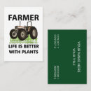 Buscar campo agrícola tarjetas de visita Agricultura