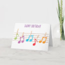 Buscar notas musicales coloridas tarjetas Profesor de música