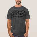 Buscar tortuga negra camisetas Divertido