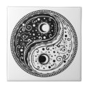 Buscar yin yang azulejos Blanco y negro