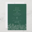 Buscar irlandeses boda invitaciones Floral