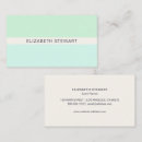 Buscar mint tarjetas de visita Simple