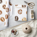 Buscar café papel de regalo Marrón