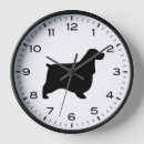 Buscar cocker spaniel relojes de pared Perro