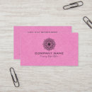 Buscar mandala simple tarjetas de visita Elegante