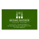 Buscar gardener tarjetas de visita Jardinero