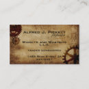 Buscar steampunk tarjetas de visita Antigüedad