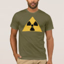 Buscar radiactividad camisetas Radiación