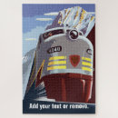 Buscar tren del vintage puzzles Ferrocarril