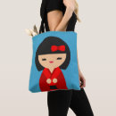 Buscar muñeca japonesa bolsos Kokeshi