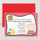 Buscar fiesta de la pizza invitaciones Para pizzas