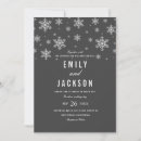 Buscar del copo nieve boda invitaciones Para todos