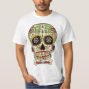 Buscar calavera mexicana camisetas Skull