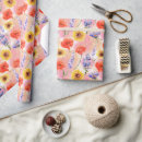Buscar amapolas papel de regalo Botánico