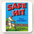 Buscar frutas y verduras posavasos Vintage