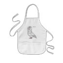 Buscar con capucha delantales Pájaro