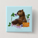 Buscar libro de la selva chapas Oso marrón grande
