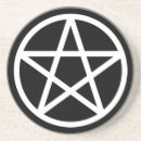 Buscar wicca posavasos Pentáculo