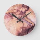 Buscar ballet rosado relojes de pared Danza