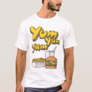 Buscar yum camisetas Comida
