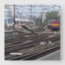 Buscar estación tren de relojes de pared Pasajero