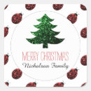 Buscar árbol verde pegatinas De navidad