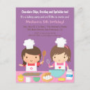 Buscar el cocinar invitaciones Fiesta