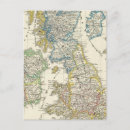 Buscar mapa de las islas británicas postales Mano