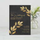 Buscar únase a invitaciones Negro y oro