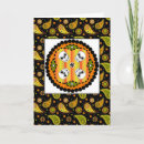 Buscar paisley tarjetas Naranja