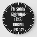 Buscar piernas relojes de pared Entrenamiento