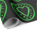Buscar corazón verde papel de regalo Para todos