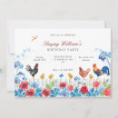 Buscar la granja invitaciones de cumpleaños Jardín