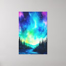 Buscar aurora boreal arte Púrpura