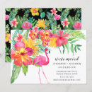 Buscar pink flamingo invitaciones Floral