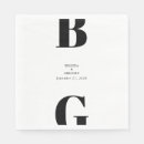 Buscar blanco negro servilletas Minimalista