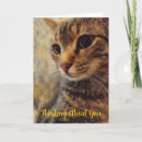 Buscar gato amante tarjetas Pensar en ti