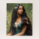 Buscar de mujeres hermosas puzzles Floral