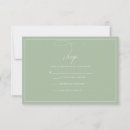 Buscar de moda tarjetas rsvp Verde de salvia