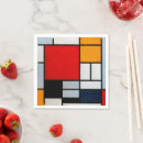 Buscar mondrian servilletas Colorido