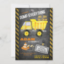 Buscar dumptruck invitaciones Camioneta