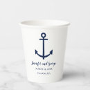 Buscar ancla papel vasos Azul marino