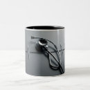 Buscar estetoscopio tazas Médico